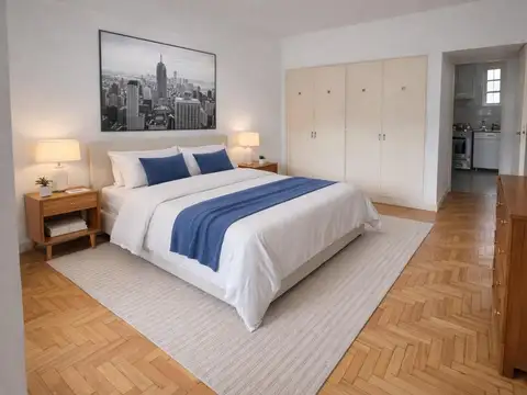 Departamento 3 ambientes con 1 baño