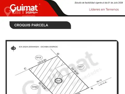 Terreno en Venta de 159,0 m2