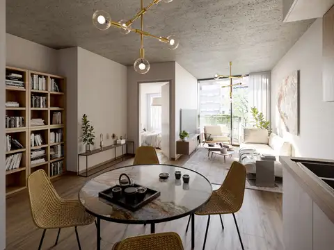 Departamento en Venta de 1 dormitorio
