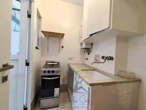 Departamento 2 ambientes con 1 baño