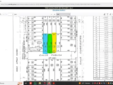 Terreno en Venta en Oliveros, USD 15.000
