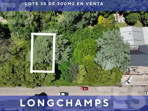 Terreno en Venta en Longchamps, USD 18.400