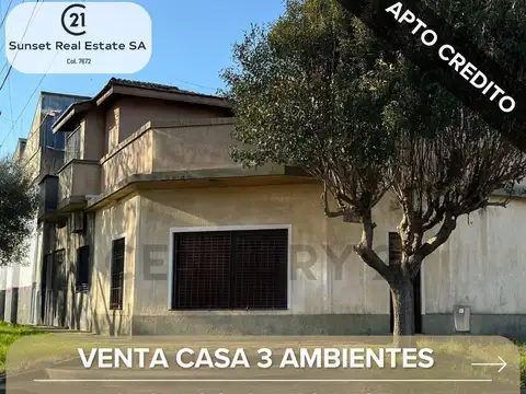 VENTA CASA 3 AMBIENTES QUILMES OESTE
