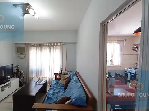 VENTA (APTO CRÉDITO) 2 AMBIENTES CON COCHERA Y BALCON