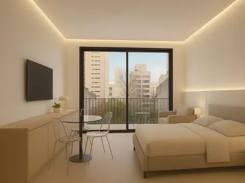 Monoambiente de pozo en Palermo Hollywood