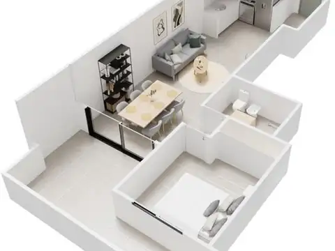 Departamento en Venta de 2 ambientes