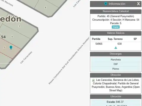 Las Caracolas entre Av. lobos Marinos y Los Narvales