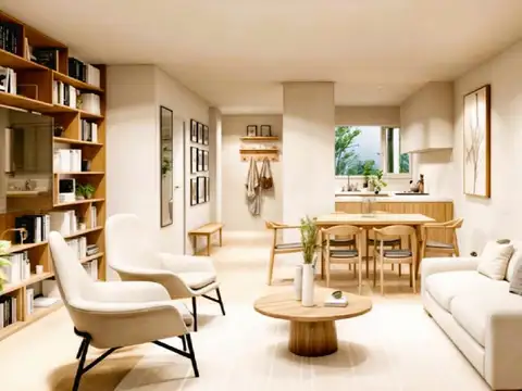 Casa 3 ambientes con 2 baños