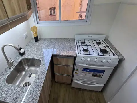 Departamento 2 ambientes con 1 baño