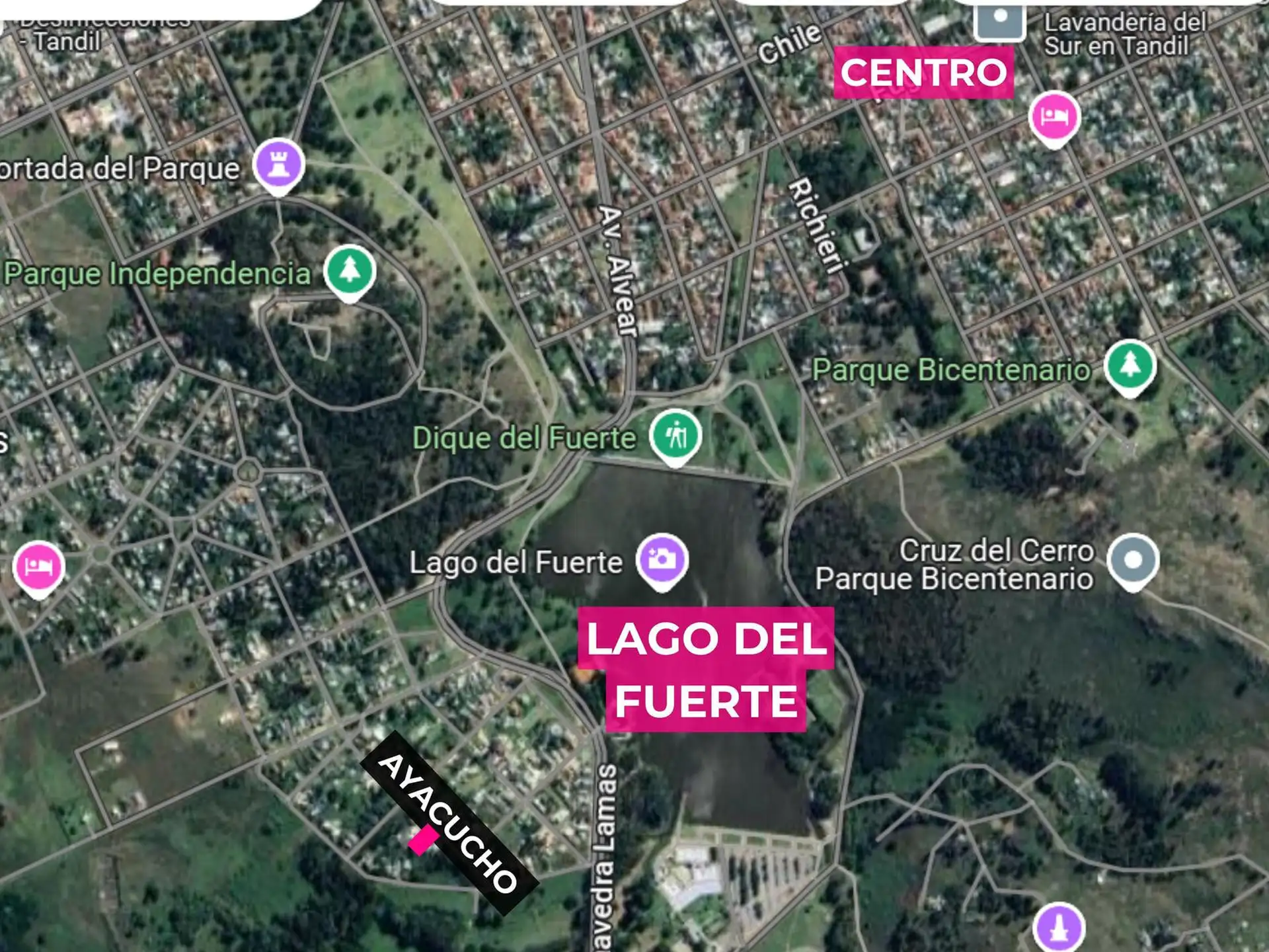Terreno 975m² en zona dique con financiación