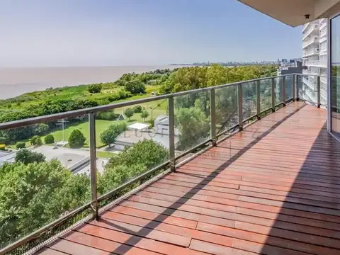 Departamento en alquiler Olivos 3 ambientes en piso 8 con vista al rio cochera cubierta y baulera
