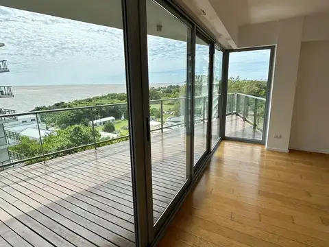 Departamento en alquiler Olivos 3 ambientes en piso 8 con vista al rio cochera cubierta y baulera