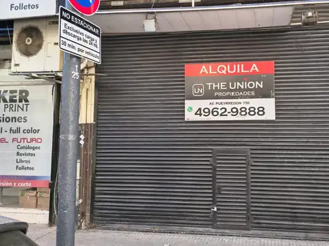 ALQUILER LOCAL BALVANERA !!!
