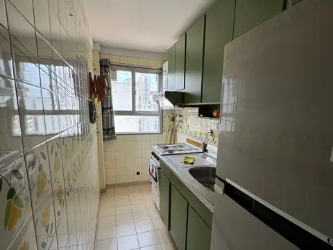 Departamento 2 ambientes con 1 baño