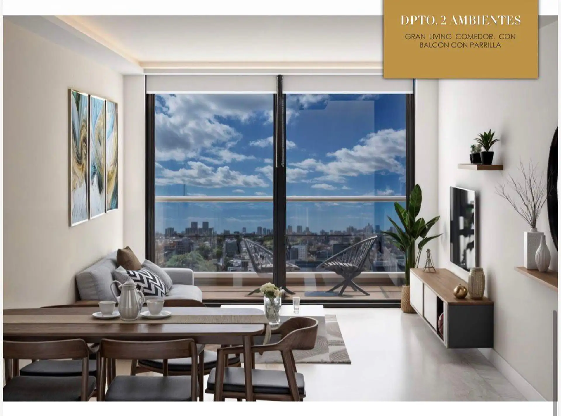 Departamento en Pozo 2 y 3 amb. Honolulu 3