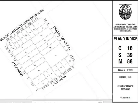 ciudad de la paz al 1800