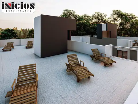 Departamento 3 ambientes con 1 baño
