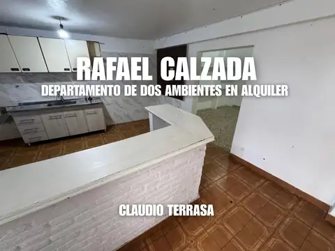 Departamento de tres ambientes en Rafael Calzada