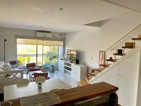 Departamento 2 ambientes con 2 baños