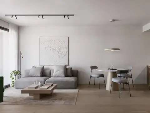 Departamento 3 ambientes con 2 baños