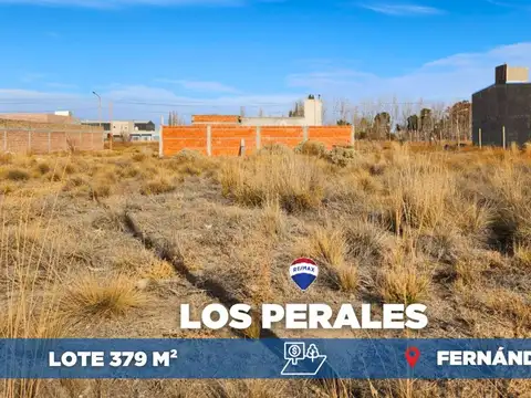 LOTE DE 379,89 M2 EN LOS PERALES FERNANDEZ ORO