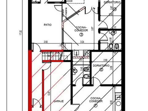 Depto Tipo Casa en Venta de 1 dormitorio