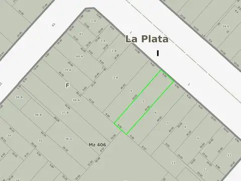 Terreno en Venta en La Plata, USD 160.000