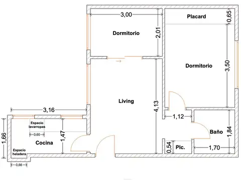 Departamento en Venta Apto profesional