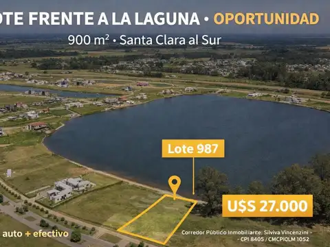 VENTA LOTE SANTA CLARA AL SUR SAN VICENTE CANNING