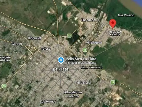 Terreno en Venta 10  mts Frente