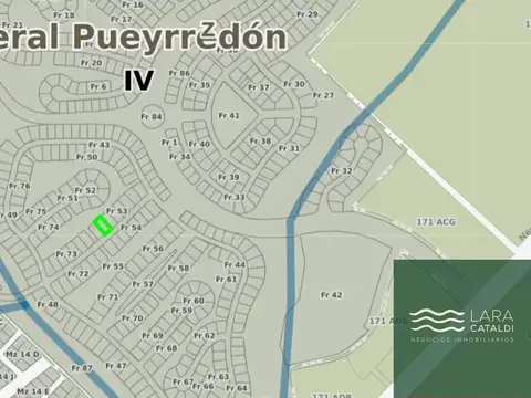 Terreno en Venta 21  mts Fondo