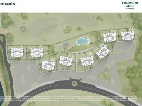VENTA DEPARTAMENTO 2 AMBIENTES CON TERRAZA EN EMPRENDIMIENTO PALEMRA GOLF ESCOBAR