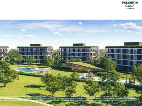 VENTA DEPARTAMENTO 2 AMBIENTES CON TERRAZA EN EMPRENDIMIENTO PALEMRA GOLF ESCOBAR