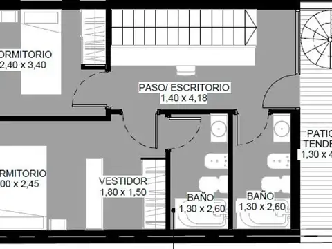 Departamento en Venta de 3 ambientes