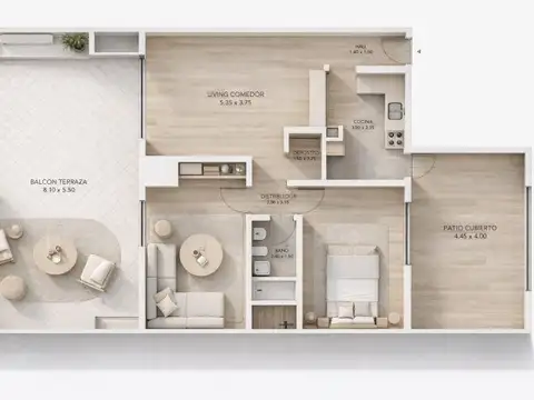 Avenida Juan Bautista Alberdi 855 , Piso 1