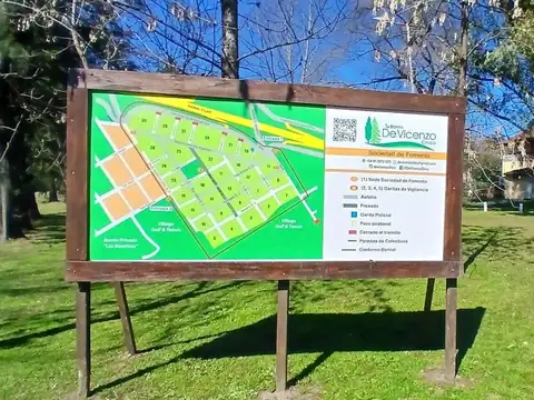 Terreno en Venta 10  mts Fondo