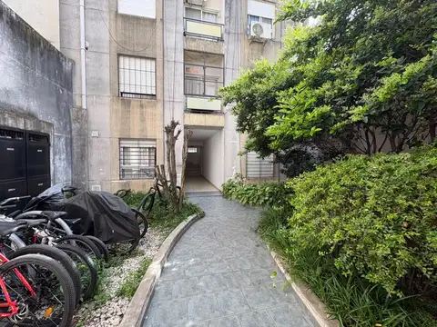 Departamento en alquiler de un dormitorio, planta baja, patio
