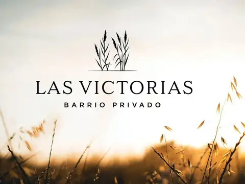 Venta Lote en Barrio Privado Las Victorias Canning