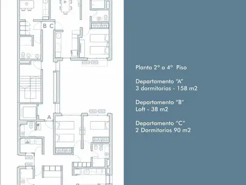 MONOAMBIENTE  LOFT AMPLIO
