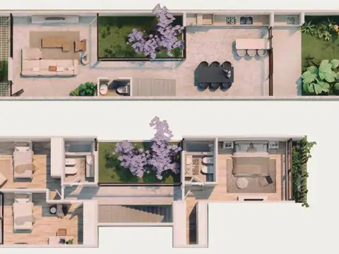 Depto Tipo Casa en Venta de 4 ambientes