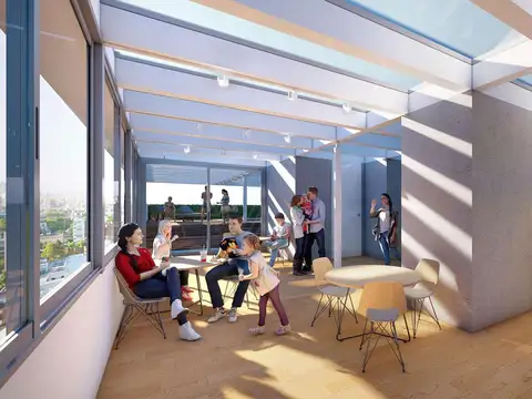 Departamento 2 ambientes con 1 baño