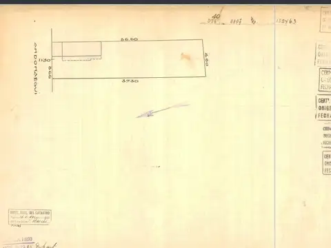 Terreno en Venta 8,66  mts Frente
