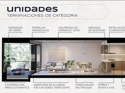 Departamento en Venta de 2 dormitorios