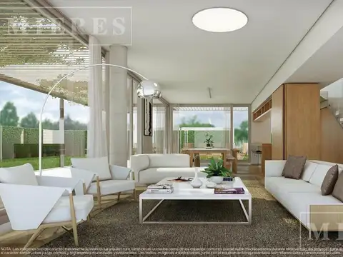 Departamento 3 ambientes con 2 baños