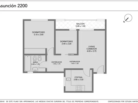 Departamento en Venta 15 años