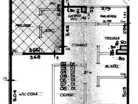 Departamento en Alquiler de 3 ambientes