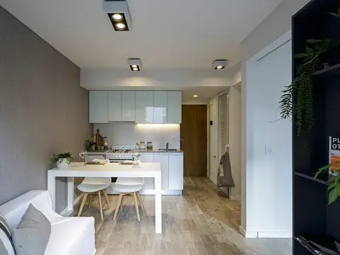 Departamento 2 ambientes con 1 baño