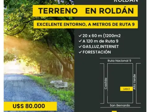 Terreno en Venta en Roldan, San Lorenzo