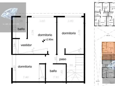 Depto Tipo Casa en Venta de 3 dormitorios