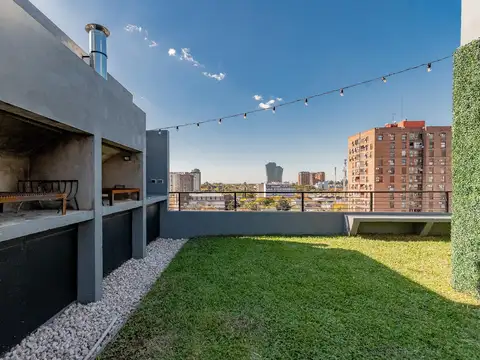 Departamento Monoambiente Alquiler Belgrano a Estrenar Piscina SUM Parrilla Terraza Verde
